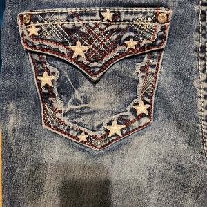 Shyanne 30L Women's Blue Jeans Embellished